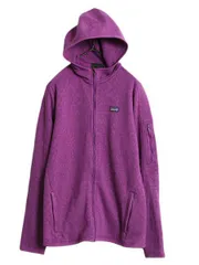 【お得なクーポン配布中!】 13年製 パタゴニア ベターセーター フーディ レディース L / Patagonia フリース ジャケット フルジップ パーカー ブルゾン ハイネック 紫