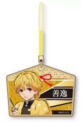 【中古】ストラップ(キャラクター) 我妻善逸 木札ストラップ 「鬼滅の刃」
