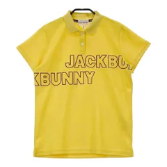 サイズ：2 JACK BUNNY ジャックバニー 2023年モデル 半袖ポロシャツ  イエロー系 [240101506340] ゴルフウェア レディース ストスト