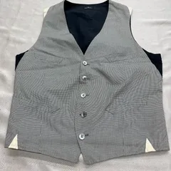 【最終値下未使用】Paul Smith ベスト ダークグレーチェック　XL 0432384060729an_2?$VS_1500$