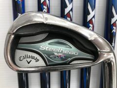 【最短翌日発送】Steelhead XR | R | XR | 中古 | アイアンセット | キャロウェイ