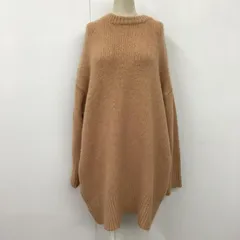 ZARA ザラ ワンピース ひざ丈スカート 長袖ニットロングワンピース  バックスリットニットワンピース ロングワンピース