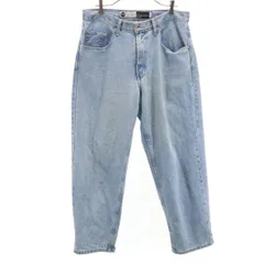 Levi's リーバイス シルバータブ バギー デニムパンツ W32 ブルー ジーンズ メンズ 古着