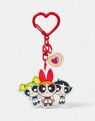 THE POWERPUFF GIRLS 파워 퍼프 걸스 키 체인 하트 버블스 블러섬 버터 컵 파워 퍼프 가방 매력