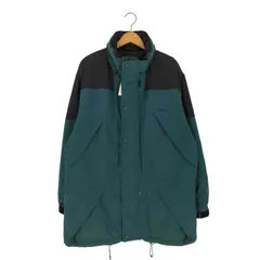 エルエルビーン L.L.Bean 90s ロゴ刺繍 裾ドローコード フーデッド ナイロン ジャケット メンズ import：L 