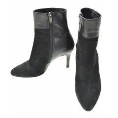 【MODEETJACOMO】MEDA 57008 異素材コンビ ハーフブーツ