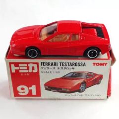 トミカ 91 Ferrari Testarossa 1/60 - メルカリ
