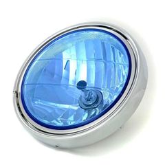 マルチリフレクターライト ヘッドライト ブルー　ゼファー・ZRX400・バリオス