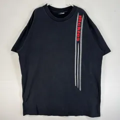 古着 90's/90年代 ディッキーズ Dickies 半袖Tシャツ USA製 肉厚 大きいサイズ フェード シングルステッチ プリント ロゴ XL  ブラック メンズ