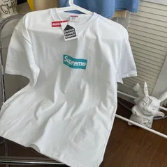 2024年最新】Supreme Tiffany Box Logo Teeの人気アイテム - メルカリ