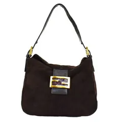 FENDI フェンディ マンマバケット ハンドバッグ　ワンショルダー スエード 2025年最新】fendi マンマバケット スエードの人気アイテム