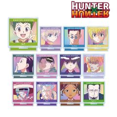 HUNTER×HUNTER アテンションステッカーコレクション コンプ 全15種