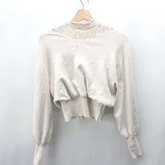 ◇ ⊂ PROPORTION BODY DRESSING 長袖 ニット セーター サイズFR ベージュ系 レディース E  【1503050024921】