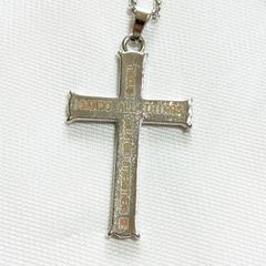 プレイヤー・クロス　シルバー　◆ネックレス　十字架　アクセサリー◆