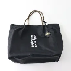 【美品】Daily russet トートバッグ リバーシブル デニム ブラック黒 RA1565AW001525_fw_thumbM.jpg