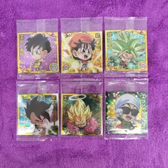 6枚セット　ドラゴンボール　超戦士　14弾　シール　ウエハース　融合と合体の超越者　最新