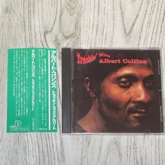 CD　　アルバート・コリンズ　トラッキン・ウィズ・アルバート　輸入盤　P-VINE日本語帯付（切り取り箇所あり？)　PWCD-60　TRUCKIN' WITH ALBERT COLLINS　ブルース・ギタリスト