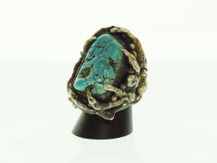 インディアンジュエリー Indian Jewelry ナゲットターコイズリング 大粒 インディアンジュエリー ターコイズ 20号 メンズジュエリー・アクセサリー インディアンジュエリー 指輪・リング 103G-160