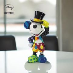 ミッキー レトロ シルクハット Romero Britto 21cm | ロメロ・ブリット デザイン アート 正規輸入品