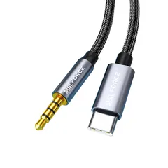 【大人気】安心の日本企業 iphone15/16シリーズ対応 Type-C 3.5mmケーブル Thunderbolt 3 USB タイプC オーディオ ケーブル カーオーディオ 3.5 mm aux ケーブル オーディオケーブル オーディオ変換 ジャック H