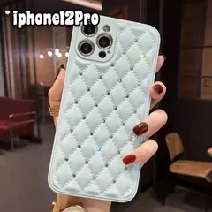 新品未使用 iphone12Pro キルティング風ケース