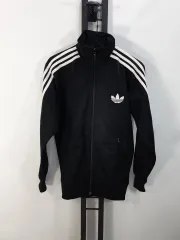 adidas(アディダス) ジャージ ファイヤーバード トラックトップス 黒 白×黒 xs