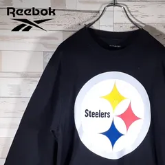 Reebok  長袖T フロントプリントNFL Steelers