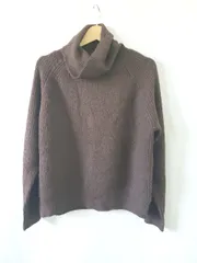 ◇ ⊇ ビーミング by ビームス タートルネック 長袖 ニット セーター 表記なし ダークブラウン系 レディース E  【1507230016331】