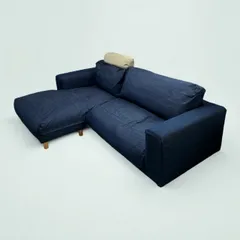 最終処分セール安心発送・⭐︎無印良品2.5シーター　フェザークッションソファ ソファ本体・2シーター・フェザー・ポケットコイル | 無印良品