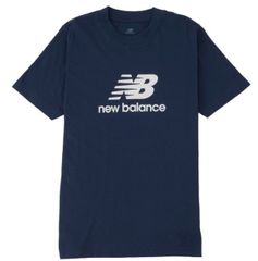 【新品】ニューバランス　newbalance　ビッグロゴＴシャツ　品番：MT41502　ネイビー　Ｍ、Ｌ、ＸＬ