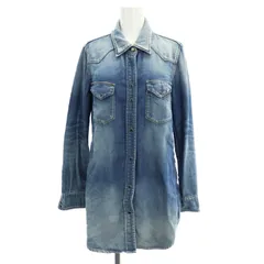 美品✨ヤヌーク YANUK デニムシャツ ウエスタンシャツ DENIT