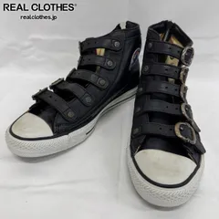 CHROME HEARTS×CONVERSE/クロムハーツ×コンバース ガンスリンガー ベルト レザーハイカットスニーカー 1S581/26.5