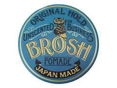 BROSH POMADE UNSCENTED 115g 無香料 ミディアムホールド ポマード ビジネスシーン