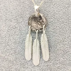 豚*郎様 3点吊りネックレストップ。オールド 豚*郎様 3点吊りネックレストップ。オールドコイン 楽天市場