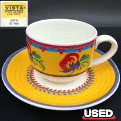 MZ364) 1995 VISTA ALEGRE AMAZONIA カップ＆ソーサー 1客 現状品