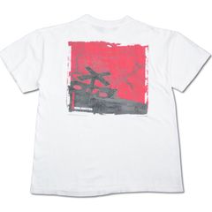0112 90ｓ　XL　白　マルボロ　マップ①　赤銀　シングステッチ　ビンテージ