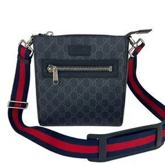新品未使用 GUCCI グッチ GG スプリーム ブラック/グレー スモール