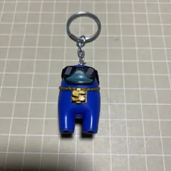 Among Us アモングアス 追放 ブルー フィギュア キーホルダーのサムネイル