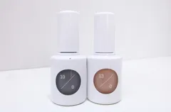 【220532】 【uka ウカ】 カラーベースコート ゼロ 2点セット 10／0、13／0