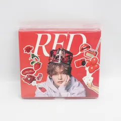 【良品】山田涼介 CDｱﾙﾊﾞﾑ RED ﾌｧﾐｸﾗｽﾄｱｵﾝﾗｲﾝ DeepRED盤 LCNC-0082