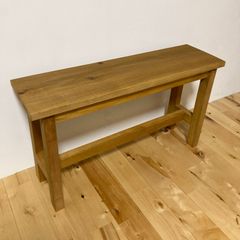 無印 木製ベンチ 小 - メルカリ