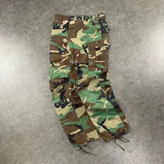 USA製 80s ROTHCO MILITARY DIVISION Cargo Pants Camouflage ロスコ BDU カーゴパンツ カモフラ 迷彩柄