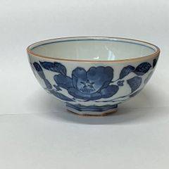 瀬戸焼 椿窯 故宮の春 組湯呑 椿 銅版転写 染付 磁器 - メルカリ