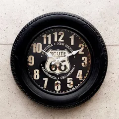 ROUTE66/ルート66◇時計/掛け時計◇点灯式◇DIY？