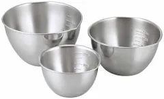 【在庫セール】【日本製】 ステンレス 目盛付き 口出し 13・11・9cm セット 3点 29131 750ml ボウル 燕三条 下村企販