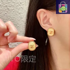 【今日WTO】Chanel ヴィンテージ ダブル C ピアス 送料無料！在庫限定セール価格-DUN20