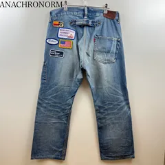 ANACHRONORM ダメージデニム 30大戦モデル月桂樹ボタン使用　日本製 楽天市場】アナクロノーム デニムの通販