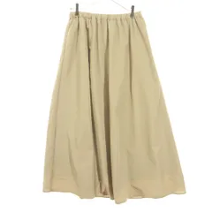 URBAN RESEARCH DOORS アーバンリサーチドアーズ ロング丈 フレアスカート M ベージュ レディース 古着