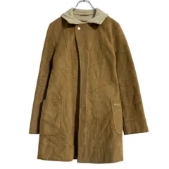 BILLABONG フェイク ムートンコート レディース L～ キャメル ビラボン ジップアップ 古着卸 アメリカ仕入 a612-8099のサムネイル