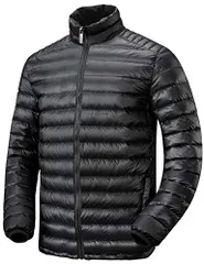 ブラック_4XL Regular Lesmartレスマート ダウンジャケット メンズ ダウンコート ウルトラライトダウン 防寒 登山 防風 軽量 暖かい アウトドア ライトダウン 秋冬 ブラック XXXXL